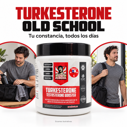 TURKESTERONE 60 CAP - tu constancia todos los dias