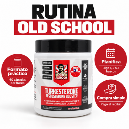 TURKESTERONE 60 CAP - tu constancia todos los dias