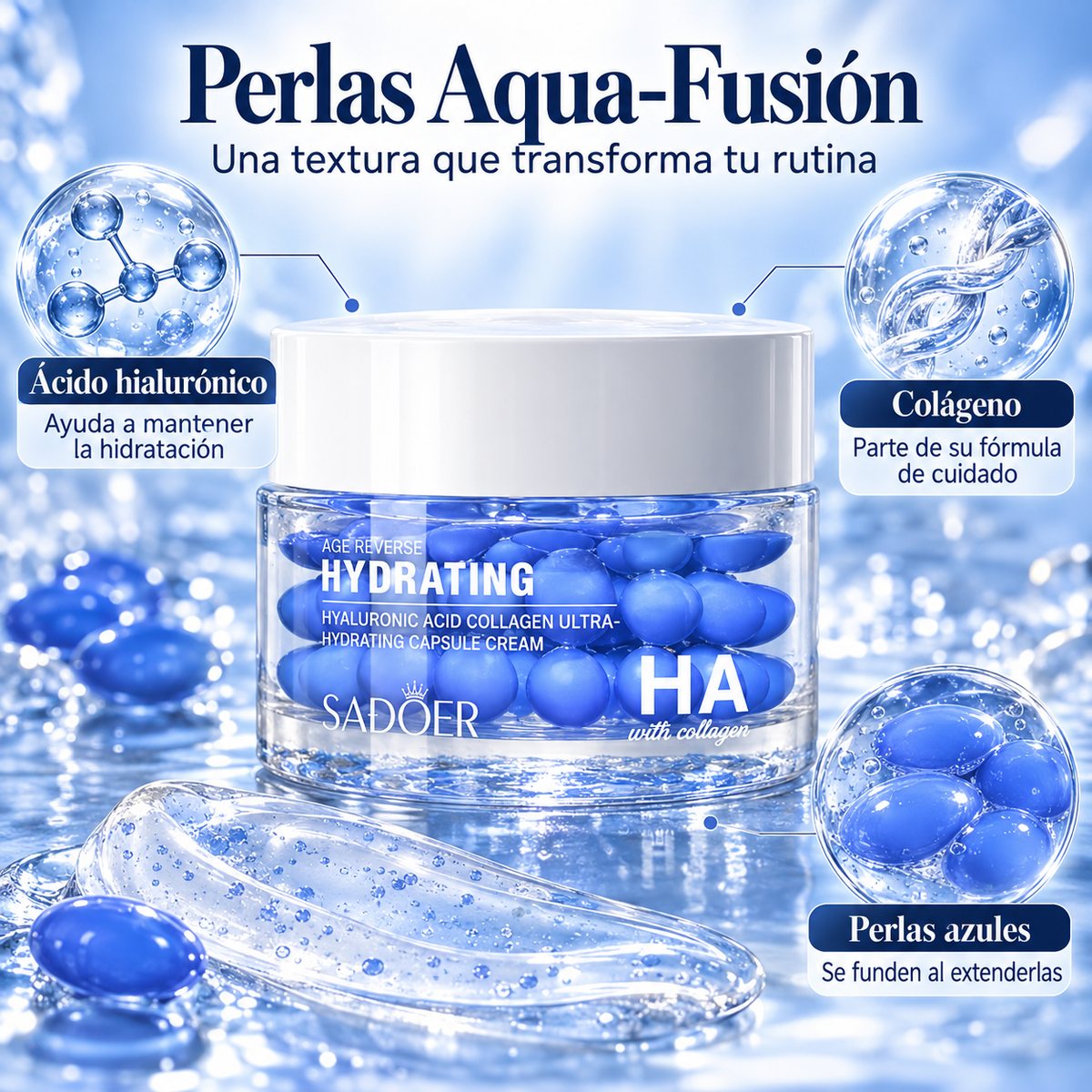 Crema Facial en Cápsulas