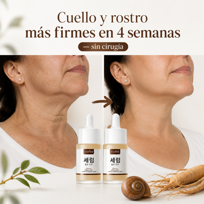 Sérum Facial Ginseng Caracol Reafirmante