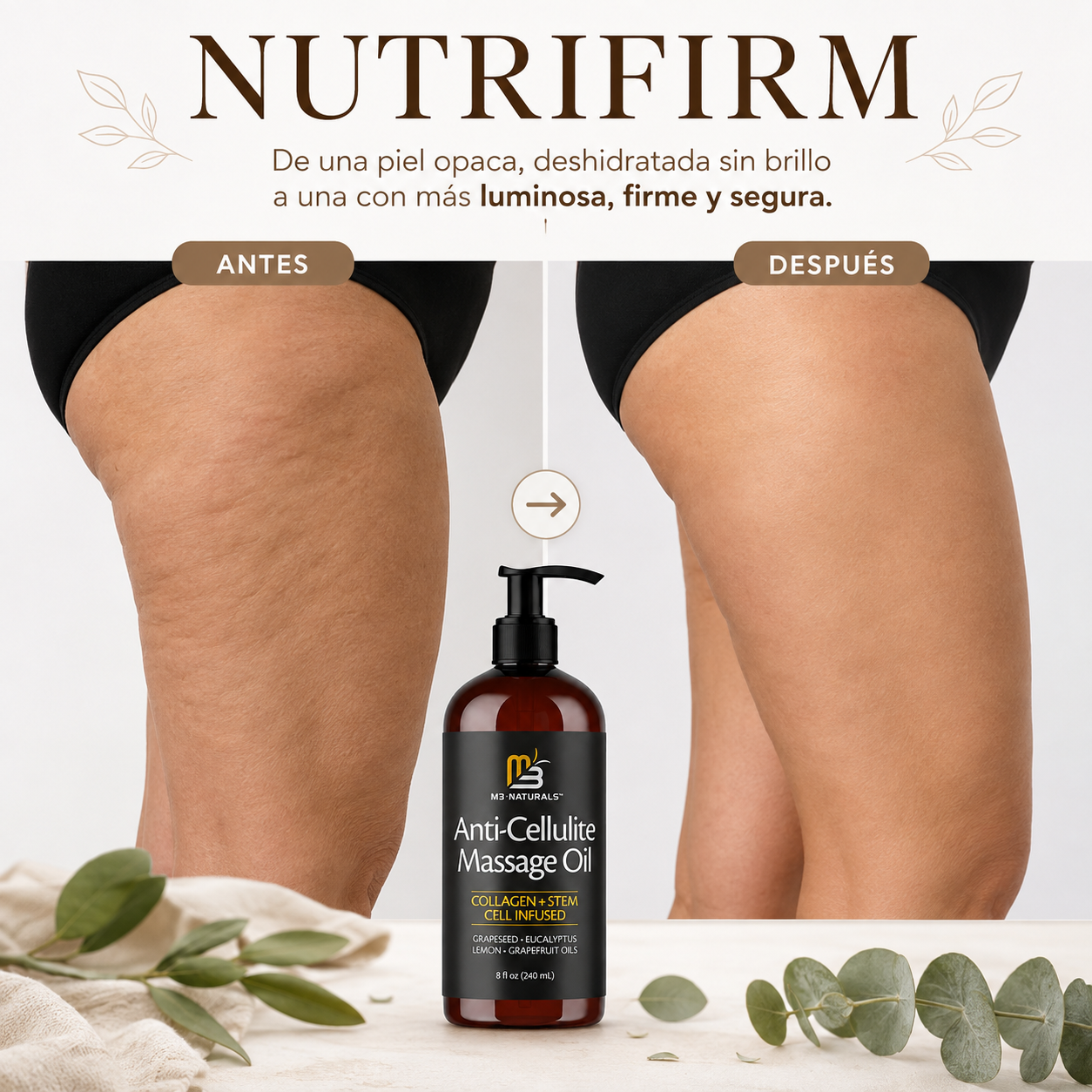 Nutrifirm - Piel más suave, nutrida y luminosa.