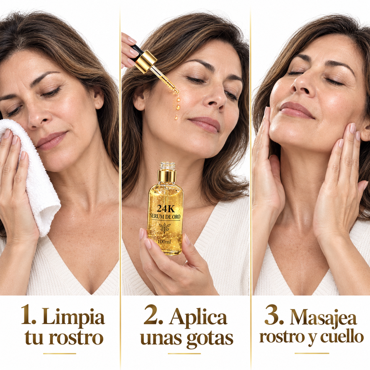 SERUM 24K GOLD 100ML 2x1