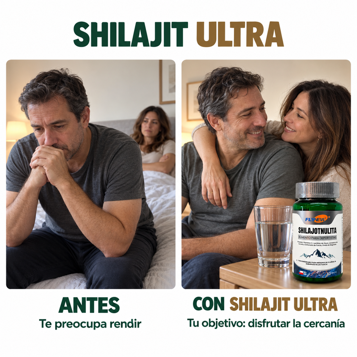 Shilajit Ultra - Recupera tu potencia