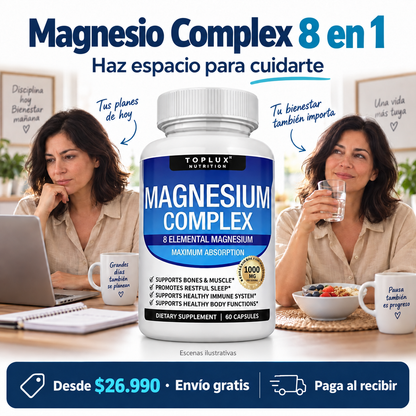 MAGNESIO COMPLEX  8 ELEMENTS EN 1
