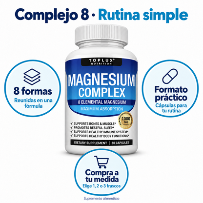MAGNESIO COMPLEX  8 ELEMENTS EN 1