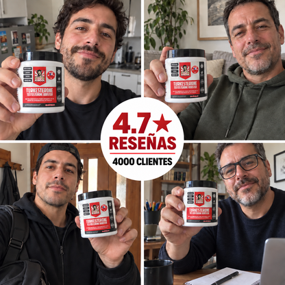 TURKESTERONE 60 CAP - tu constancia todos los dias