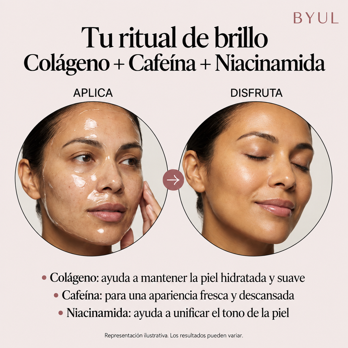 Vuelvete a sentirte Linda - Mascarilla Nocturna Peel Off Colageno