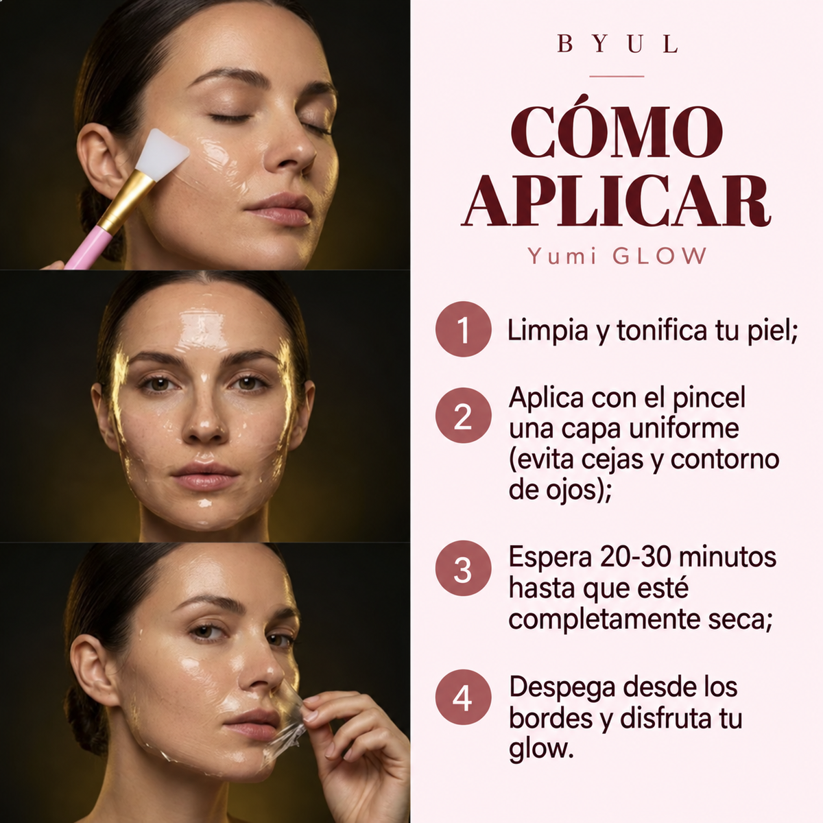 Vuelvete a sentirte Linda - Mascarilla Nocturna Peel Off Colageno
