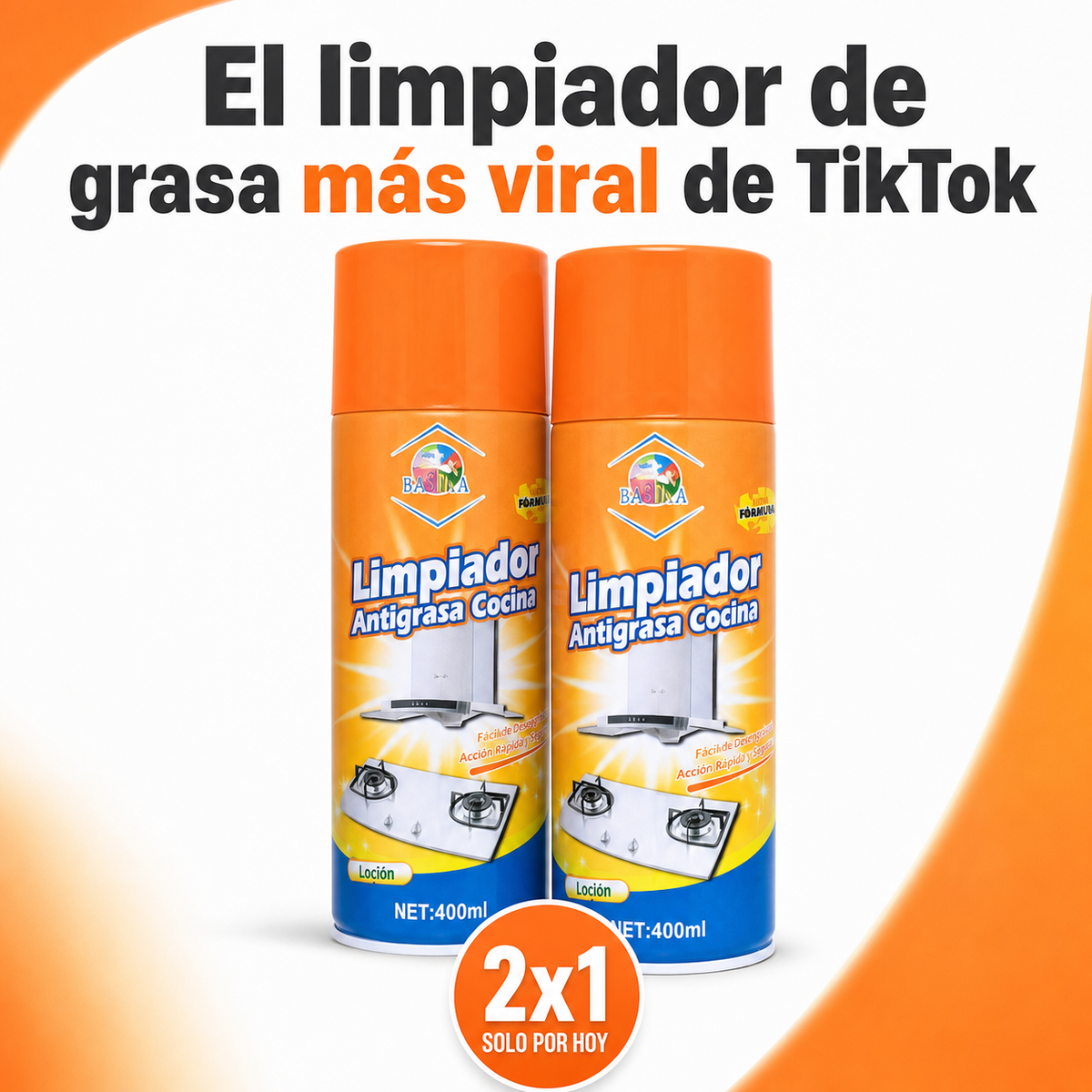 Oven Cleaner - Elimina grasa en segundos