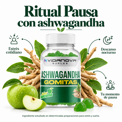 Ashwagandha Gomitas — mecanismo