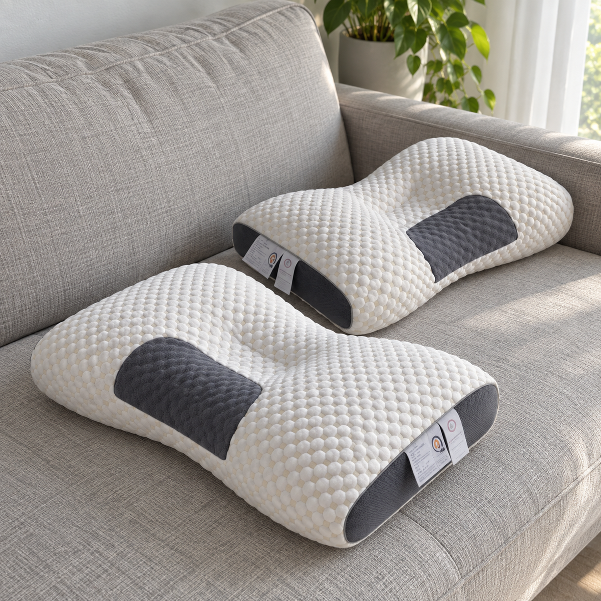 Almohada cervical ergonómica · galeria sofa