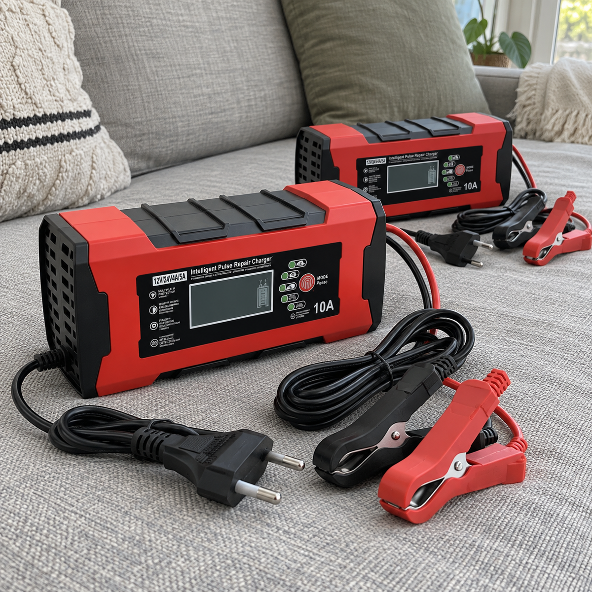 Cargador automático de batería · galeria sofa