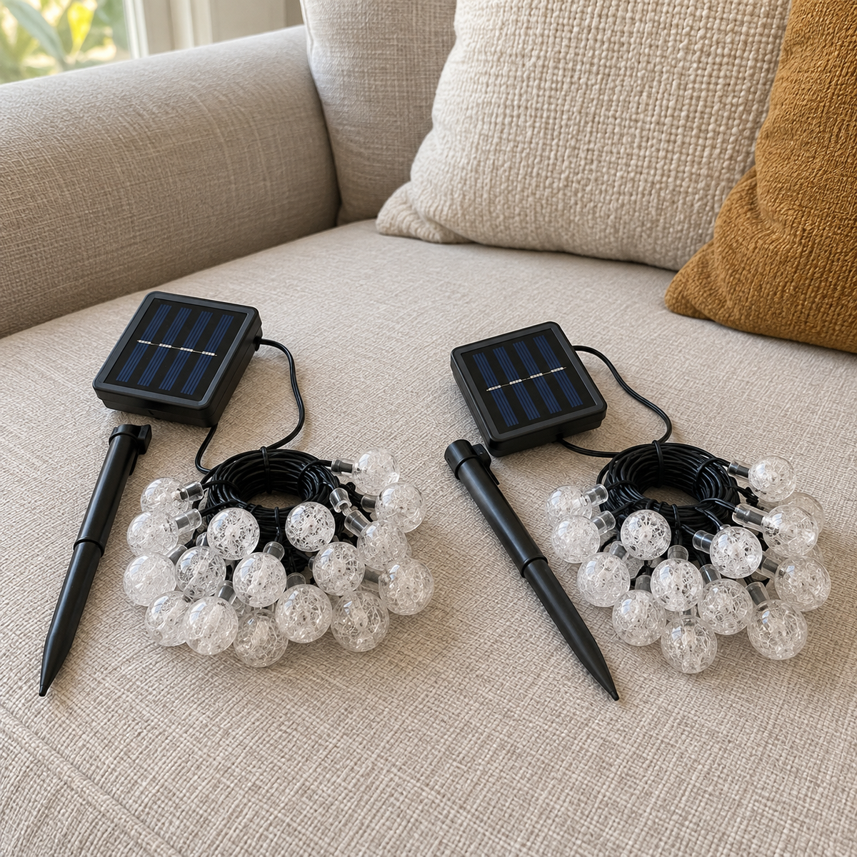 Luz solar esférica 3 metros · galeria sofa