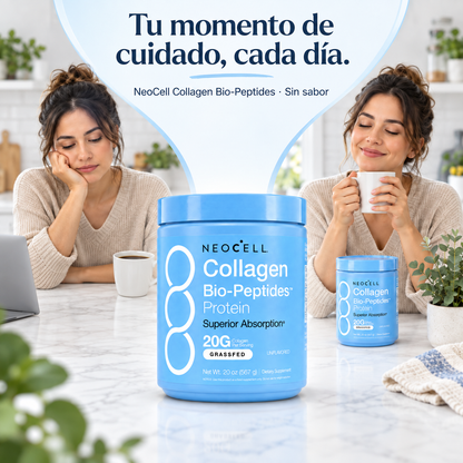 NeoCell Collagen Bio-Peptides en una rutina de cuidado diario